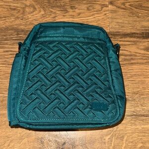 Green Lug purse/wallet